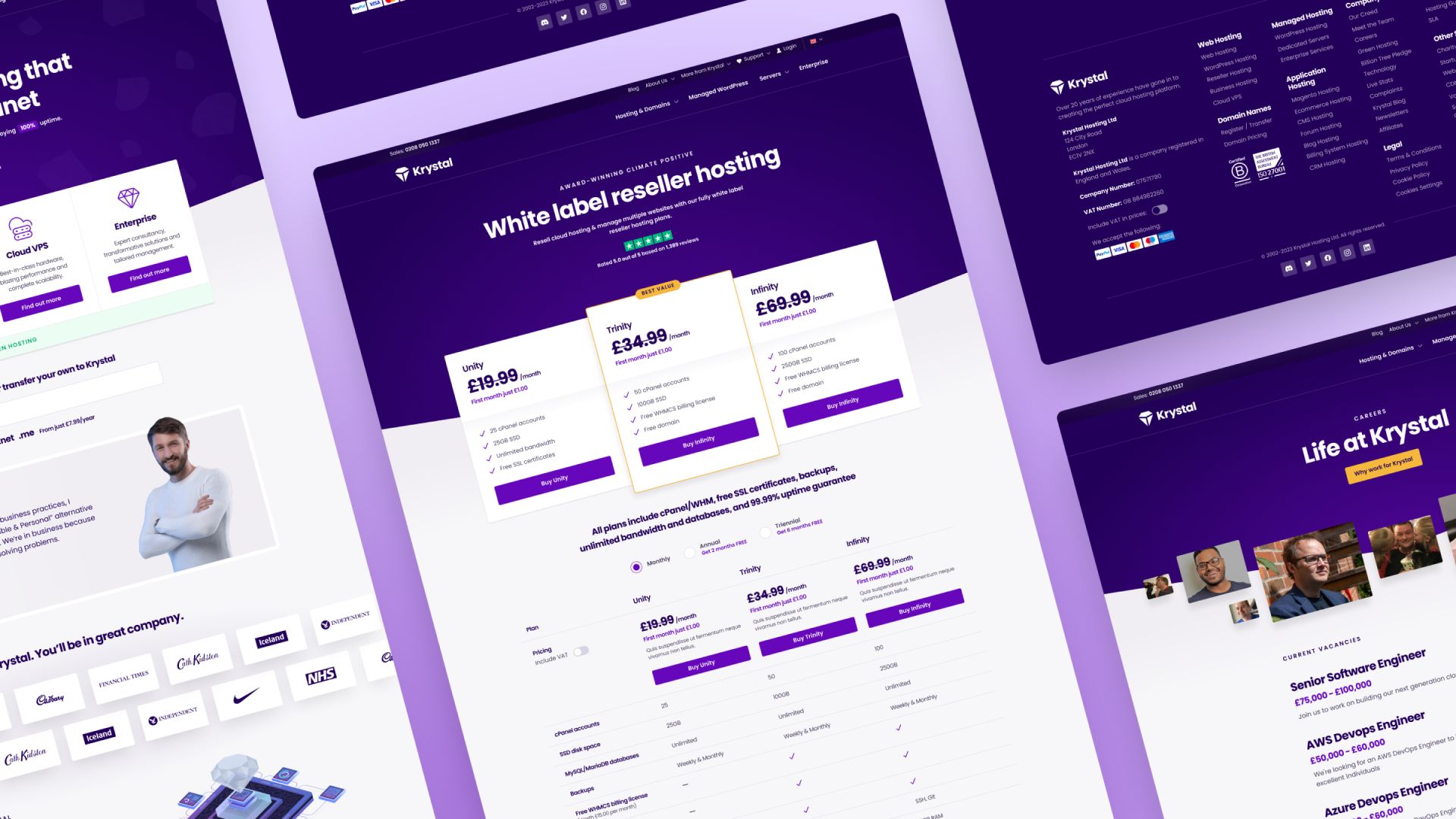 Preview of the user interface for Katapult across mobile and desktop
